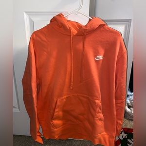 NIKE orange hoodie
